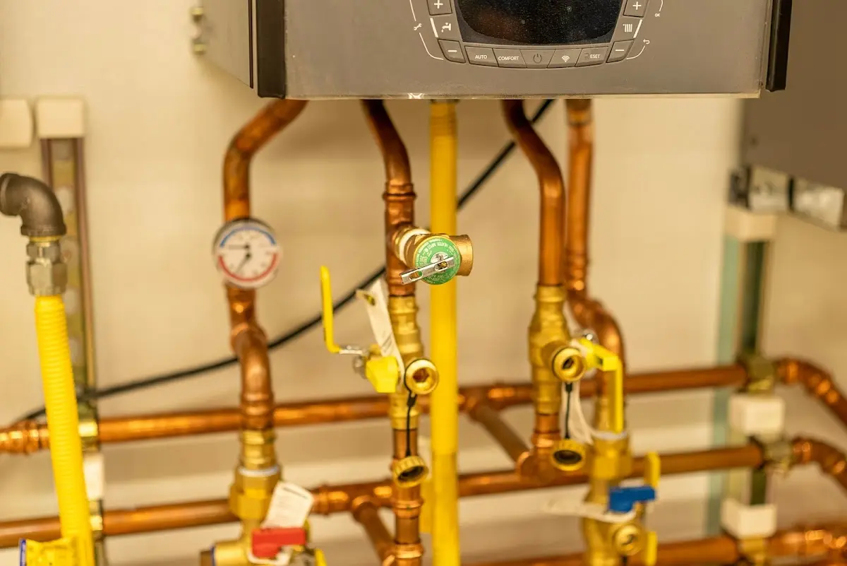 Licensed technician providing Water Heater Installation for a homeowner in Williamsville